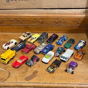 Assorted Die-Cast Toy Cars Set
